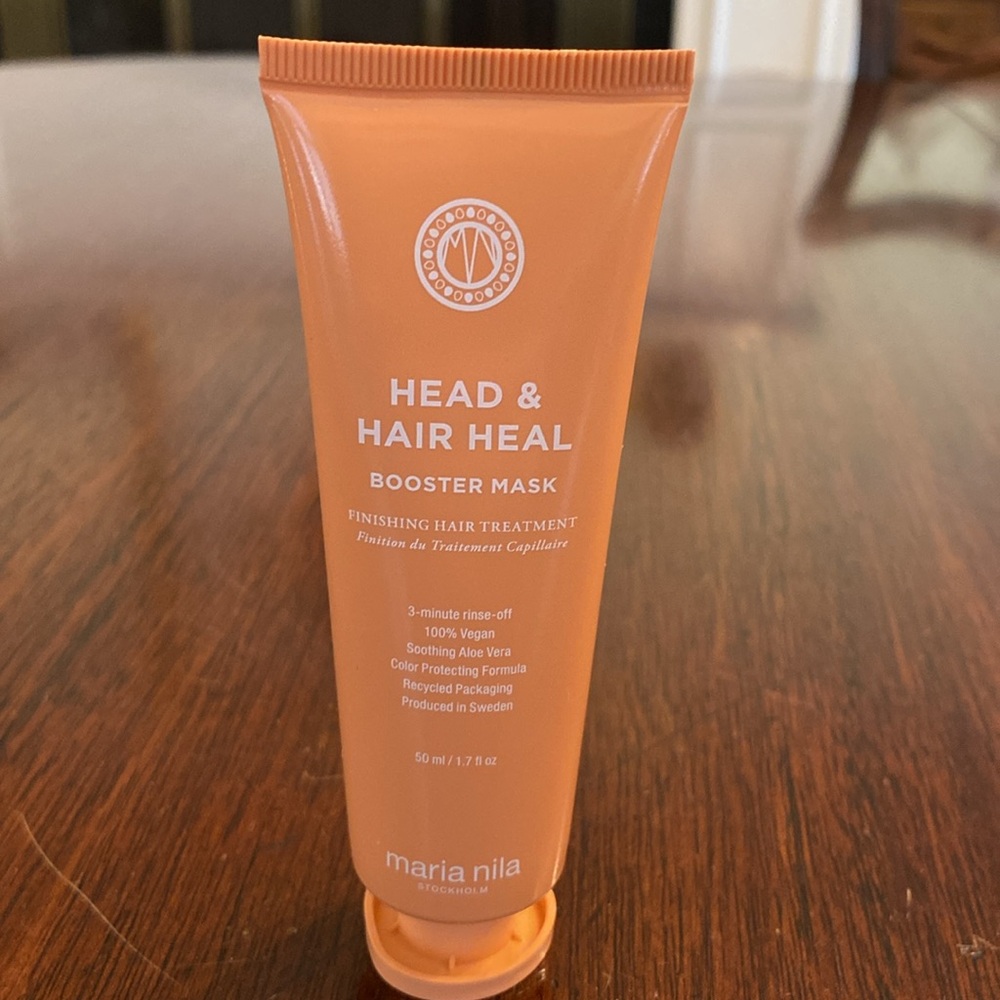 Maria Nila Head and Hair Heal Booster Mask Intensifying Hair Treatment 1.7 oz.